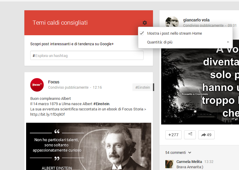 Impostazioni Temi Caldi