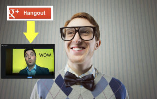 hangout button