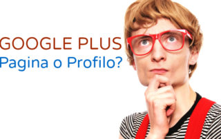 Pagina o Profilo Google Plus
