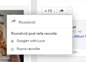 google+ raccolte