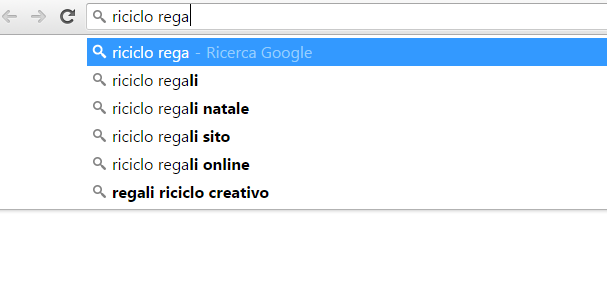 riciclo regali